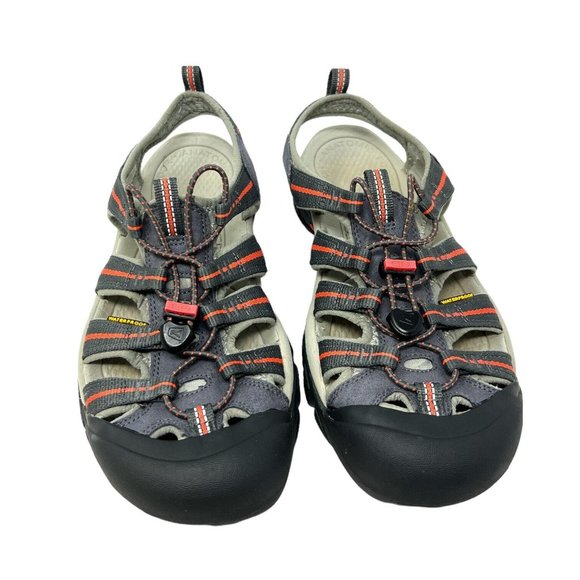 Keen Sandals Womens 11 Newport H2 Slingback Walking Waterproof 1010955 Gray Lace - Picture 2 of 4
